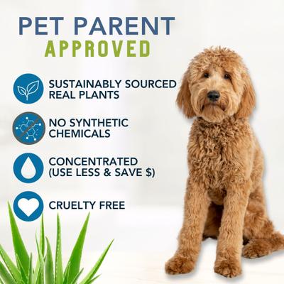 Show full view: 4-Legger Organic Hypo-Allergenic Unscented Aloe Dog Shampoo, 16-fl oz bottle slide 6 of 10