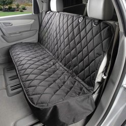 4Knines Rear Fitted Seat Cover, Black