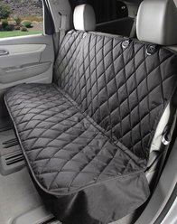 4Knines Rear Fitted Seat Cover, Black slide 2 of 6