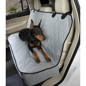 4Knines Rear Fitted Seat Cover, Gray