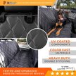 Show in main carousel: 4Knines Rear Fitted Seat Cover, Gray slide 6 of 8