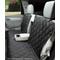 Show in main carousel: 4Knines Split Rear Seat Cover with Hammock, Black, Regular slide 8 of 11