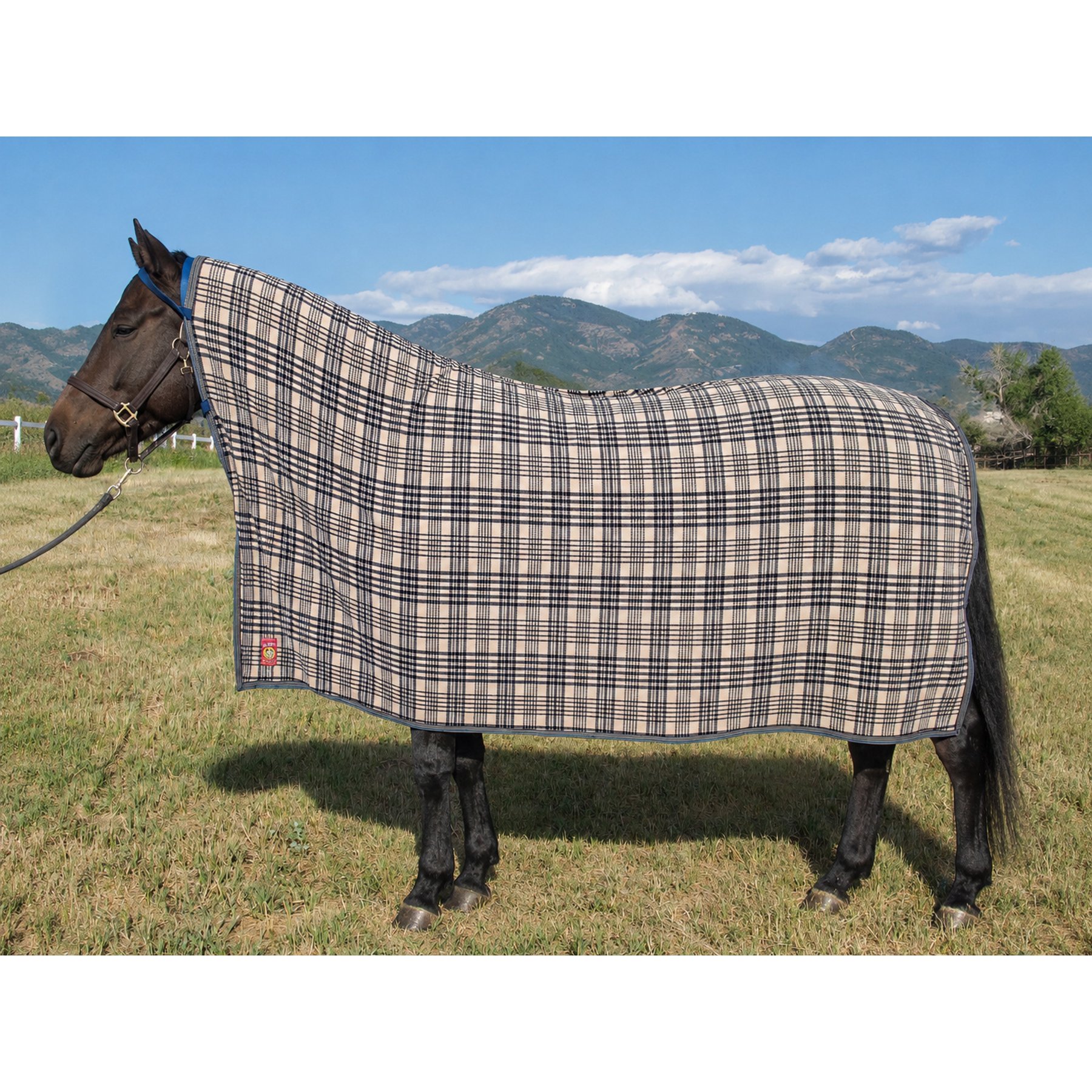 5/A Baker Fleece Horse Cooler, 84 x 90-in