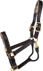 5/A Baker Lexington Leather Horse Halter, Havana, Large