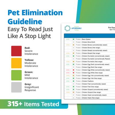 Show full view: 5Strands Raw Food Intolerance Test for Dog, Cat & Small Pet slide 6 of 8
