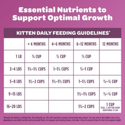 Show full view: 9 Lives Chicken & Ocean Fish Kitten Dry Cat Food, 2.5-lb bag slide 8 of 11