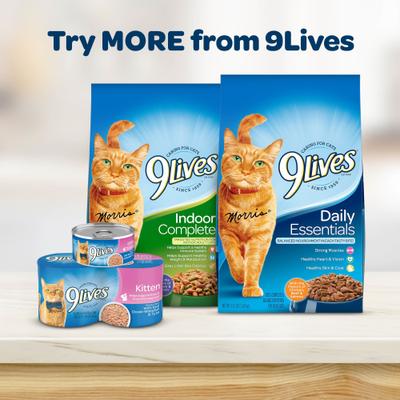 Show full view: 9 Lives Chicken & Ocean Fish Kitten Dry Cat Food, 2.5-lb bag slide 6 of 11