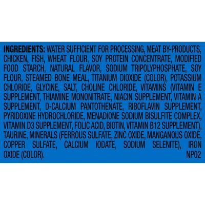 Show full view: 9 Lives Hearty Cuts with Real Chicken & Fish In Gravy Wet Cat Food, 5.5-oz can, case of 4 slide 5 of 9