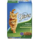 9 Lives Indoor Essentials Adult Chicken & Salmon Dry Cat Food, 12-lb bag