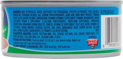 Show full view: 9 Lives Meaty Pate Super Supper Canned Cat Food, 5.5-oz, case of 24 slide 4 of 10