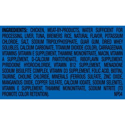 Show full view: 9 Lives Meaty Pate with Real Chicken & Tuna Wet Cat Food, 5.5-oz can, case of 4 slide 6 of 8