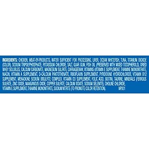 9 Lives Meaty Pate with Real Ocean Whitefish & Tuna Pate Wet Kitten Food, 5.5-oz can, case of 24