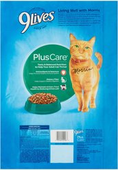 9 Lives Plus Urinary Tract Health Dry Cat Food, 12-lb bag slide 2 of 3