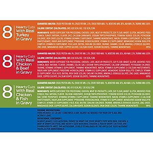 9 Lives Poultry & Beef Favorites Variety Pack Canned Cat Food, 5.5-oz, case of 24