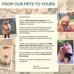 A Better Treat Organic Freeze-Dried Chicken Breast Dog & Cat Treats, 2-oz bag slide 2 of 6