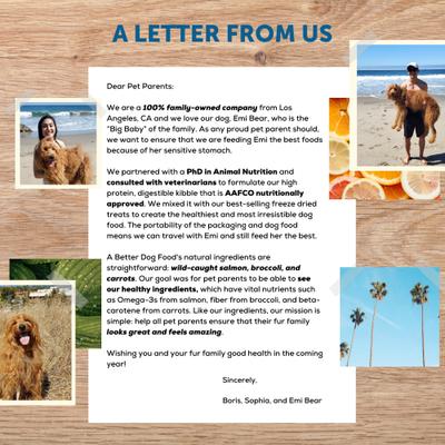 Show full view: A Better Treat Raw You Can See Salmon Recipe High-Protein Kibble & Raw Freeze-Dried Dog Food, 15-lb bag slide 7 of 10