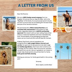 A Better Treat Raw You Can See Salmon Recipe High-Protein Kibble & Raw Freeze-Dried Dog Food, 3-lb bag slide 2 of 6