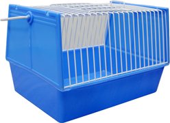 A&E Cage Company Economy Travel Carrier for Smallpets, Blue