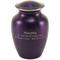 Show in main carousel: A Pet's Life Classic Brass Personalized Dog & Cat Urn, Violet, Medium slide 1 of 6