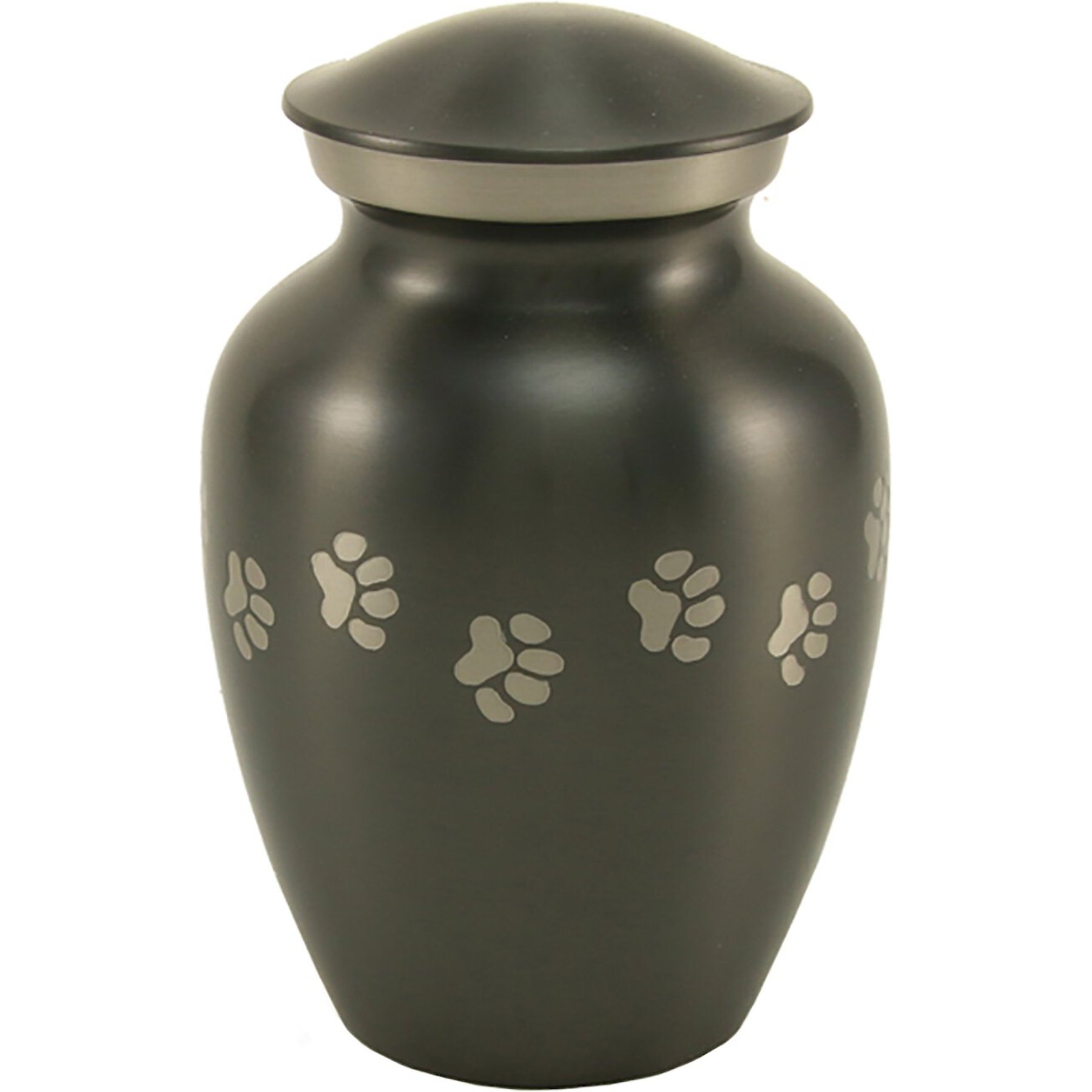 A Pet's Life Classic Paw Dog & Cat Urn, Slate, Medium