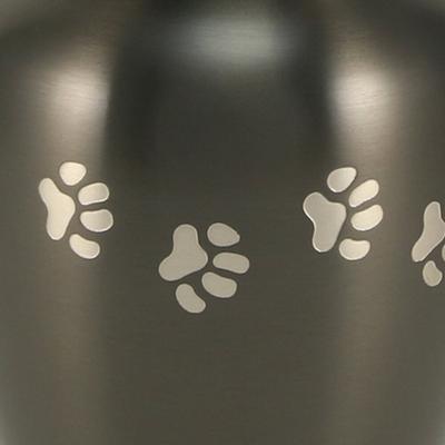 Show full view: A Pet's Life Classic Paw Dog & Cat Urn, Slate, X-Large slide 5 of 7
