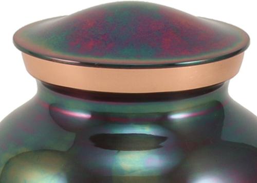 Show full view: A Pet's Life Classic Paw Print Personalized Dog & Cat Urn, Raku, X-Large slide 4 of 7