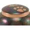 Show in main carousel: A Pet's Life Odyssey Paw Print Dog & Cat Urn, Raku/Copper, Medium slide 4 of 7