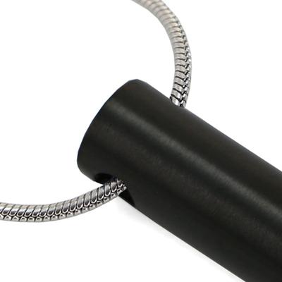 Show full view: A Pet's Life Onyx Paw Cylinder Necklace slide 5 of 7