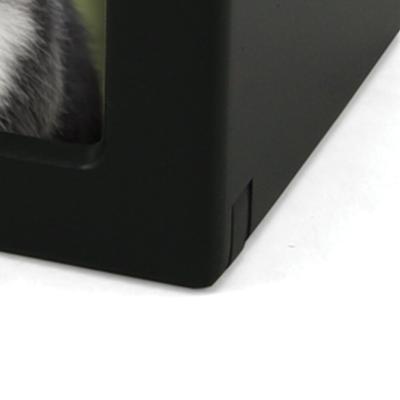 Show full view: A Pet's Life Photo Frame Personalized Dog & Cat Urn, Black, Large slide 3 of 6