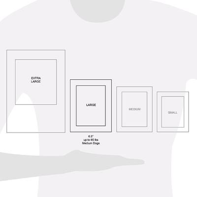 Show full view: A Pet's Life Photo Frame Personalized Dog & Cat Urn, Black, Large slide 5 of 6