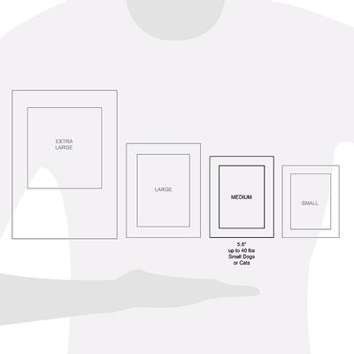 Show full view: A Pet's Life Photo Frame Personalized Dog & Cat Urn, Natural, Medium slide 5 of 6