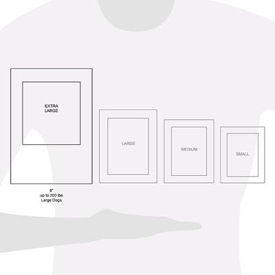 Show full view: A Pet's Life Photo Frame Personalized Dog & Cat Urn, Natural, X-Large slide 5 of 6