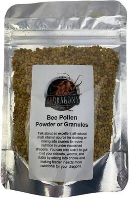 Show full view: ABDragons Bee Pollen Granules Reptile & Insect Food, Granules, 2-oz bag slide 3 of 3
