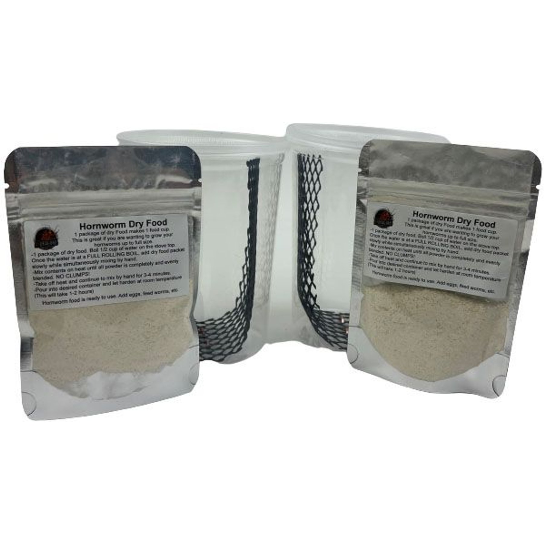 ABDragons Hornworm Dry Food, 4 count