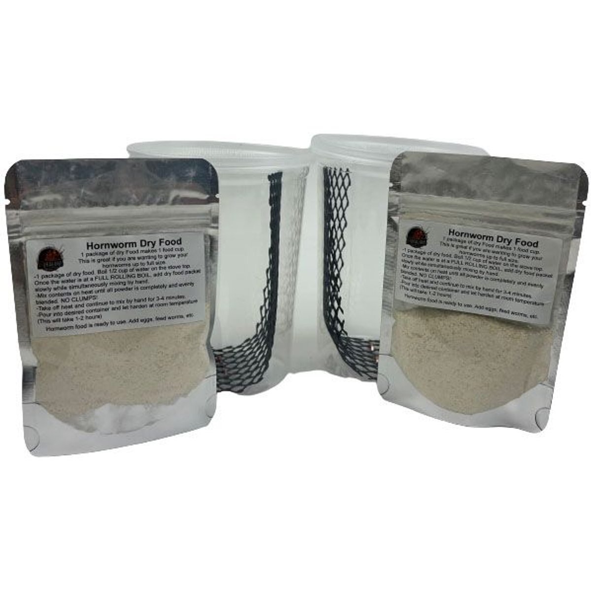 ABDragons Hornworm Dry Food, 6 count