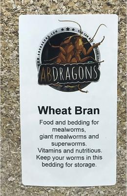 Show full view: ABDragons Reptile Wheat Bran, 8-oz bag slide 7 of 7