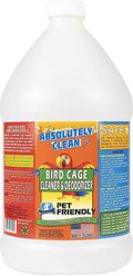Absolutely Clean Bird Cage Cleaner & Deodorizer, 128-oz bottle