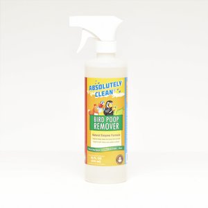 Absolutely Clean Bird Poop Remover Natural Enzyme Cleaner, 16-oz bottle