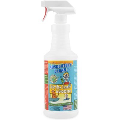 Absolutely Clean Absolutely Clean Cat Litter Box Cleaner & Deodorizer, 32-fl oz bottle