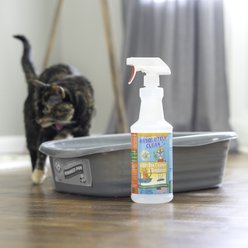 Absolutely Clean Cat Litter Box Cleaner & Deodorizer, 32-oz bottle slide 2 of 3