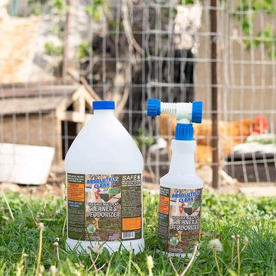 Show full view: Absolutely Clean Chicken Coop Cleaner & Deodorizer, 128-oz bottle slide 3 of 3