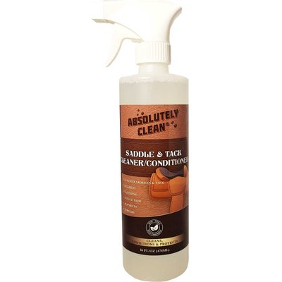 Absolutely Clean Absolutely Clean Saddle & Tack Cleaner Conditioner, 16-fl oz bottle