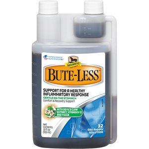 Absorbine Bute-Less with Devil’s Claw, Vitamin B-12 & Yucca Comfort & Recovery Support Horse Supplement, 32 Day Supply