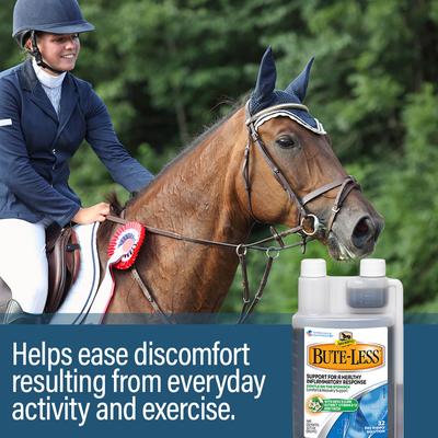 Show full view: Absorbine Bute-Less with Devil’s Claw, Vitamin B-12 & Yucca Comfort & Recovery Support Horse Supplement, 32 Day Supply slide 5 of 7