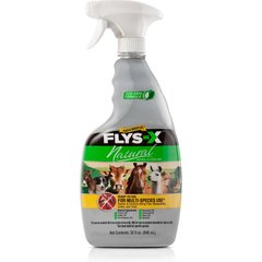 Absorbine FLYS-X Natural Fly Repellent Dog & Livestock Spray, 32-fl oz bottle