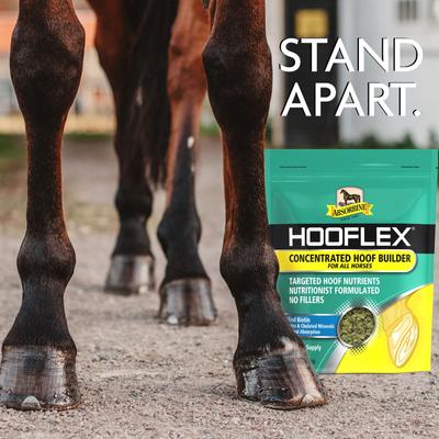 Show full view: Absorbine Hooflex Concentrated Hoof Builder Supplement Pellets, 11-lb bag, 90 Day Supply slide 4 of 5