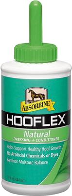 Show full view: Absorbine Hooflex All Natural Horse Hoof Care Dressing & Conditioner with Applicator Brush, 15-fl oz bottle slide 1 of 4