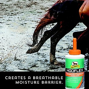 Absorbine Hooflex Therapeutic Horse Hoof Care Conditioner, 15-fl oz bottle