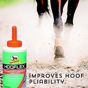 Absorbine Hooflex Therapeutic Horse Hoof Care Conditioner, 15-fl oz bottle