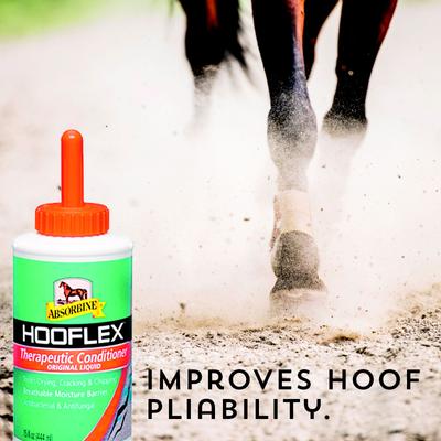 Show full view: Absorbine Hooflex Therapeutic Horse Hoof Care Conditioner, 15-fl oz bottle slide 6 of 6